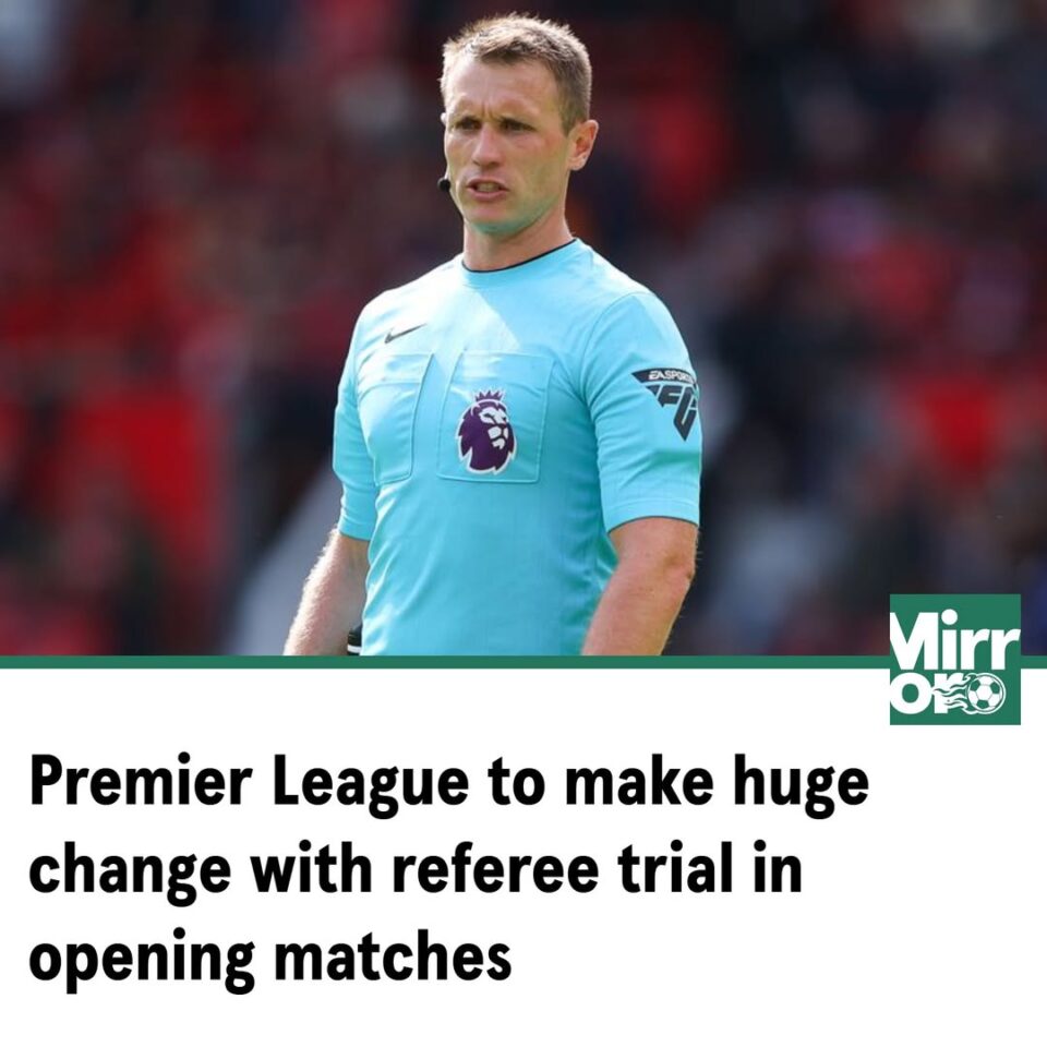 A big change - and football fans will be able to see football in a completely different way