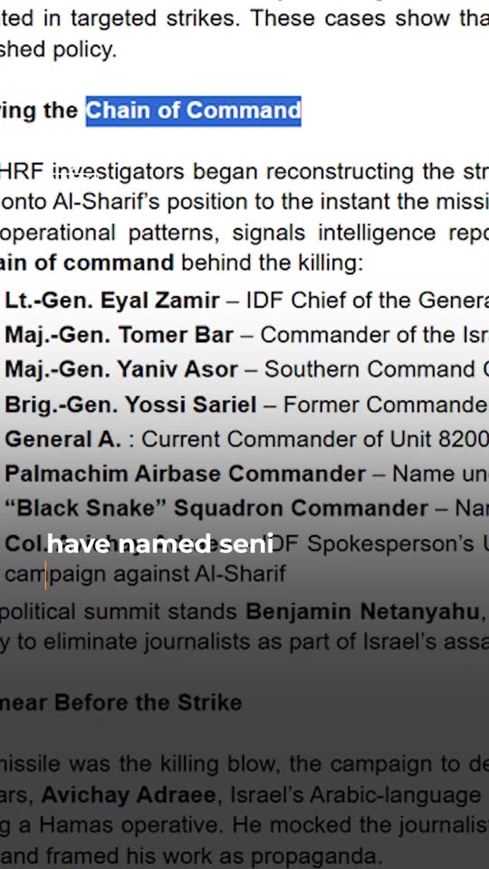 The Hind Rajab Foundation and the Palestinian Centre for Human Rights have filed...